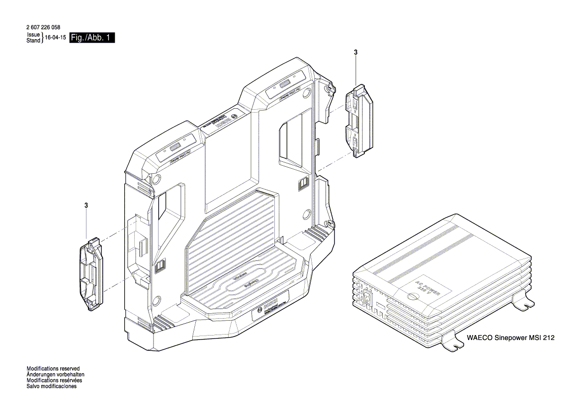 2 607 226 058 Herramientas Electricas Profesionales De Bosch