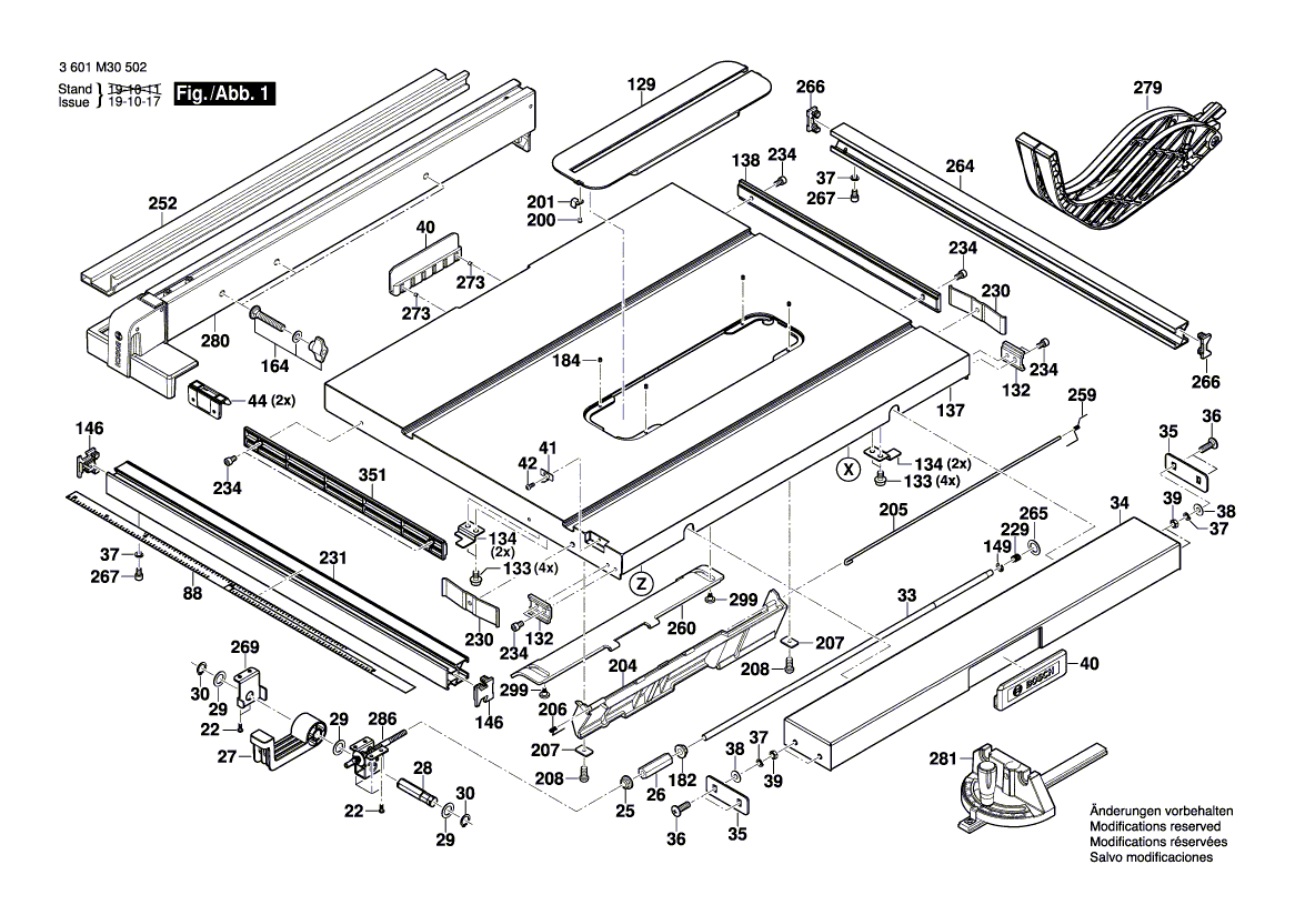 Gts 10 J 3 601 M30 5f0 Product Detail Page Power Tools